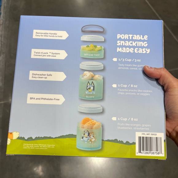 Whiskware Bluey snack containers🌸 - Picture 3 of 4
